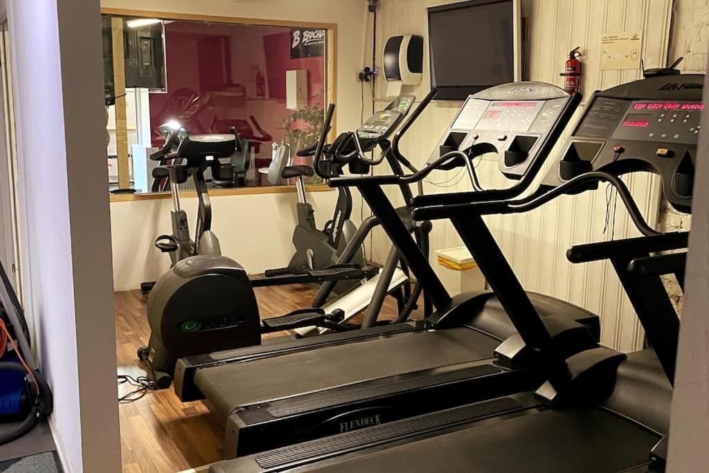 Ferienwohnung Mit Fitnessstudio Top1 Plauen Exterior foto